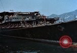 Image destroyer japonais Natsuzuki Honshu Japon Kure Base navale, 1946, de la seconde 53 séquences d'archives historiques vidéo 65675052635