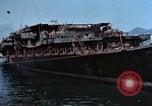 Image destroyer japonais Natsuzuki Honshu Japon Kure Base navale, 1946, de la seconde 55 séquences d'archives historiques vidéo 65675052635