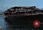 Image destroyer japonais Natsuzuki Honshu Japon Kure Base navale, 1946, de la seconde 56 séquences d'archives historiques vidéo 65675052635