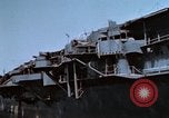 Image destroyer japonais Natsuzuki Honshu Japon Kure Base navale, 1946, de la seconde 62 séquences d'archives historiques vidéo 65675052635