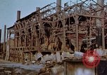 Image usine productrice de gaz Honshu Japon Kure Base navale, 1946, de la seconde 18 séquences d'archives historiques vidéo 65675052638