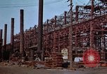 Image usine productrice de gaz Honshu Japon Kure Base navale, 1946, de la seconde 41 séquences d'archives historiques vidéo 65675052638