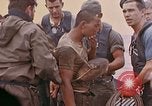 Image of US submarine rescues survivors from Japanese boat Pacific Ocean, 1945, second 16 stock footage video 65675052640