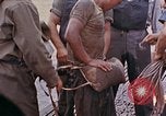 Image of US submarine rescues survivors from Japanese boat Pacific Ocean, 1945, second 25 stock footage video 65675052640