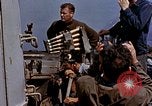 Image of US submarine firing 5 inch guns at targets in Japanese waters Japan, 1945, second 10 stock footage video 65675052641