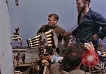 Image of US submarine firing 5 inch guns at targets in Japanese waters Japan, 1945, second 12 stock footage video 65675052641