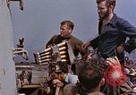 Image of US submarine firing 5 inch guns at targets in Japanese waters Japan, 1945, second 13 stock footage video 65675052641