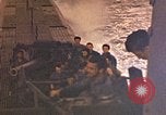 Image of US submarine firing 5 inch guns at targets in Japanese waters Japan, 1945, second 45 stock footage video 65675052641