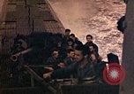 Image of US submarine firing 5 inch guns at targets in Japanese waters Japan, 1945, second 46 stock footage video 65675052641