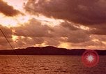 Image of US submarine firing 5 inch guns at targets in Japanese waters Japan, 1945, second 61 stock footage video 65675052641