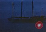 Image of US submarine, USS Tirante (SS-420) attacks Japanese Junk Pacific Ocean, 1945, second 8 stock footage video 65675052643