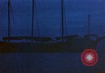Image of US submarine, USS Tirante (SS-420) attacks Japanese Junk Pacific Ocean, 1945, second 18 stock footage video 65675052643