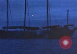Image of US submarine, USS Tirante (SS-420) attacks Japanese Junk Pacific Ocean, 1945, second 20 stock footage video 65675052643