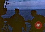 Image of US submarine, USS Tirante (SS-420) attacks Japanese Junk Pacific Ocean, 1945, second 42 stock footage video 65675052643