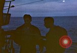 Image of US submarine, USS Tirante (SS-420) attacks Japanese Junk Pacific Ocean, 1945, second 43 stock footage video 65675052643