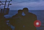 Image of US submarine, USS Tirante (SS-420) attacks Japanese Junk Pacific Ocean, 1945, second 45 stock footage video 65675052643