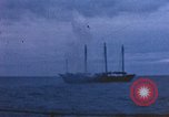 Image of US submarine, USS Tirante (SS-420) attacks Japanese Junk Pacific Ocean, 1945, second 48 stock footage video 65675052643