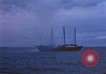 Image of US submarine, USS Tirante (SS-420) attacks Japanese Junk Pacific Ocean, 1945, second 50 stock footage video 65675052643