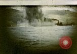 Standbild US Submarine Torpedos japanischen Frachter Japan, 1945, aus Sekunde 1 historischem Filmmaterial Videoclip 65675052644