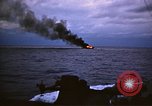 Standbild Japanische Schiff Brennen von Amerikanischen u-boot Angriff Palau Inseln, 1945, aus Sekunde 22 historischem Filmmaterial Videoclip 65675052652