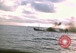 Image of Submarine USS Barb attacks Japanese ship Pacific Ocean, 1945, second 6 stock footage video 65675052655