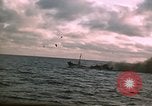 Image of Submarine USS Barb attacks Japanese ship Pacific Ocean, 1945, second 15 stock footage video 65675052655