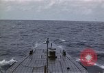 Image of Submarine USS Barb attacks Japanese ship Pacific Ocean, 1945, second 36 stock footage video 65675052655