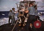 Image of Submarine USS Barb attacks Japanese ship Pacific Ocean, 1945, second 44 stock footage video 65675052655
