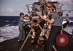 Image of Submarine USS Barb attacks Japanese ship Pacific Ocean, 1945, second 45 stock footage video 65675052655