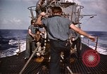 Image of Submarine USS Barb attacks Japanese ship Pacific Ocean, 1945, second 52 stock footage video 65675052655