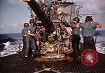 Image of Submarine USS Barb attacks Japanese ship Pacific Ocean, 1945, second 54 stock footage video 65675052655