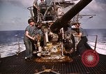 Image of Submarine USS Barb attacks Japanese ship Pacific Ocean, 1945, second 59 stock footage video 65675052655