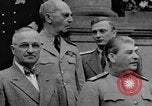 Image of Harry Truman Potsdam Germany, 1945, second 47 stock footage video 65675052662
