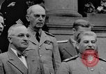 Image of Harry Truman Potsdam Germany, 1945, second 51 stock footage video 65675052662