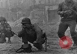 Image of Allied troops in urban combat World War 2 Paris France, 1944, second 14 stock footage video 65675052670