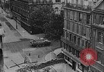 Image of Allied troops in urban combat World War 2 Paris France, 1944, second 32 stock footage video 65675052670