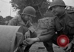 Standbild Japanisches Baka-Selbstmordbombenflugzeug Okinawa Ryukyu Inseln, 1945, aus Sekunde 32 historischem Filmmaterial Videoclip 65675052675