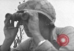 Image of 7th Infantry Division soldiers Okinawa Ryukyu Islands, 1945, second 30 stock footage video 65675052682
