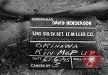 Standbild 7 Division Infanteristen Kin Okinawa Ryukyu Inseln, 1945, aus Sekunde 3 historischem Filmmaterial Videoclip 65675052690