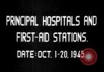 Image of Japanese patients Hiroshima Japan, 1945, second 4 stock footage video 65675052710
