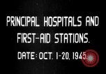 Image of Japanese patients Hiroshima Japan, 1945, second 14 stock footage video 65675052710