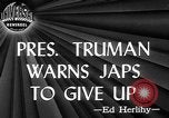 Image of President Harry S Truman Washington DC USA, 1945, second 3 stock footage video 65675052719