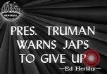 Image of President Harry S Truman Washington DC USA, 1945, second 4 stock footage video 65675052719