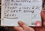 Image Premier Marine Regiment Shuri Okinawa îles Ryukyu, 1945, de la seconde 5 séquences d'archives historiques vidéo 65675052721