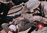 Image of First Marine Regiment Shuri Okinawa Ryukyu Islands, 1945, second 57 stock footage video 65675052724