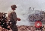 Standbild 3 Bataillon 1 Marines Yasusu Dorf Okinawa Ryukyu Inseln, 1945, aus Sekunde 19 historischem Filmmaterial Videoclip 65675052733