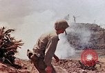 Standbild 3 Bataillon 1 Marines Yasusu Dorf Okinawa Ryukyu Inseln, 1945, aus Sekunde 22 historischem Filmmaterial Videoclip 65675052733