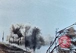 Image explosions Okinawa îles Ryukyu, 1945, de la seconde 9 séquences d'archives historiques vidéo 65675052738