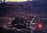 Image of demolished US tanks Okinawa Ryukyu Islands, 1945, second 14 stock footage video 65675052764
