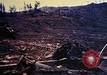 Image of demolished US tanks Okinawa Ryukyu Islands, 1945, second 16 stock footage video 65675052764